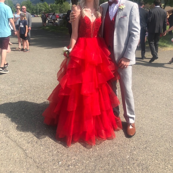 Grad dress - Picture 3 of 3